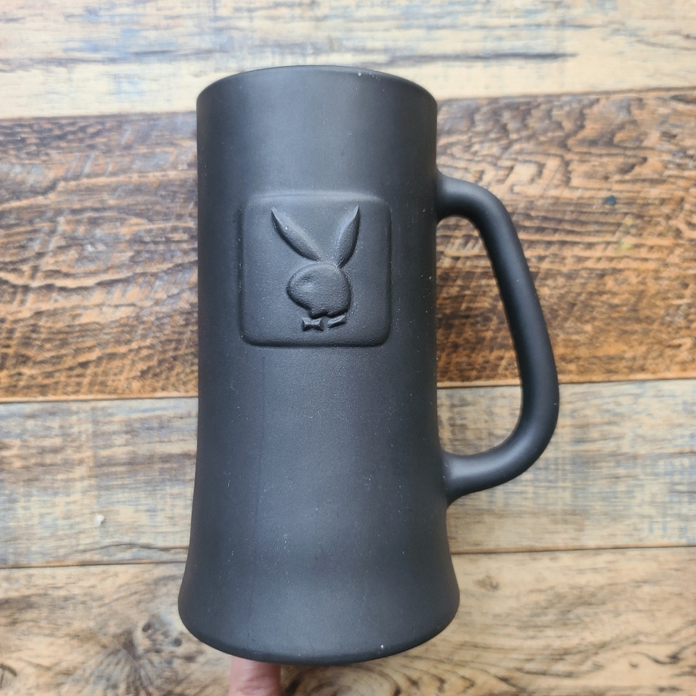 PLAYBOY Original Vintage 1970s Raised Bunny Beer